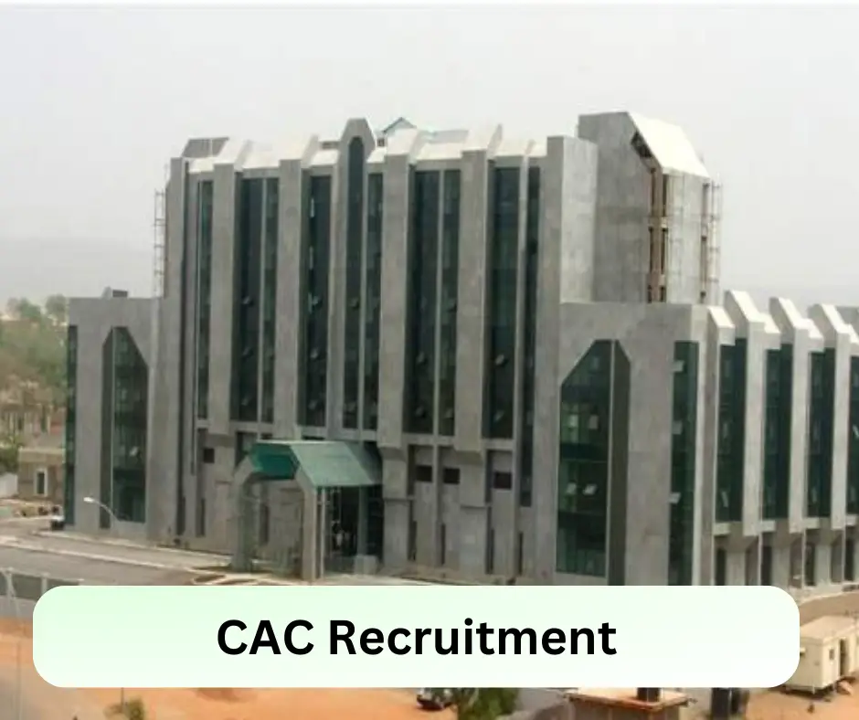 CAC Recruitment 2024 Submit @www.cac.gov.ng Career Portal