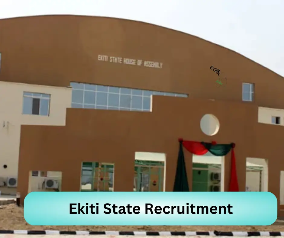 Ekiti State Recruitment Submit @www.ekitistate.gov.ng Career Portal