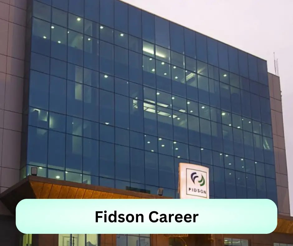 Fidson Career 2024 Submit @fidson.com Career Portal