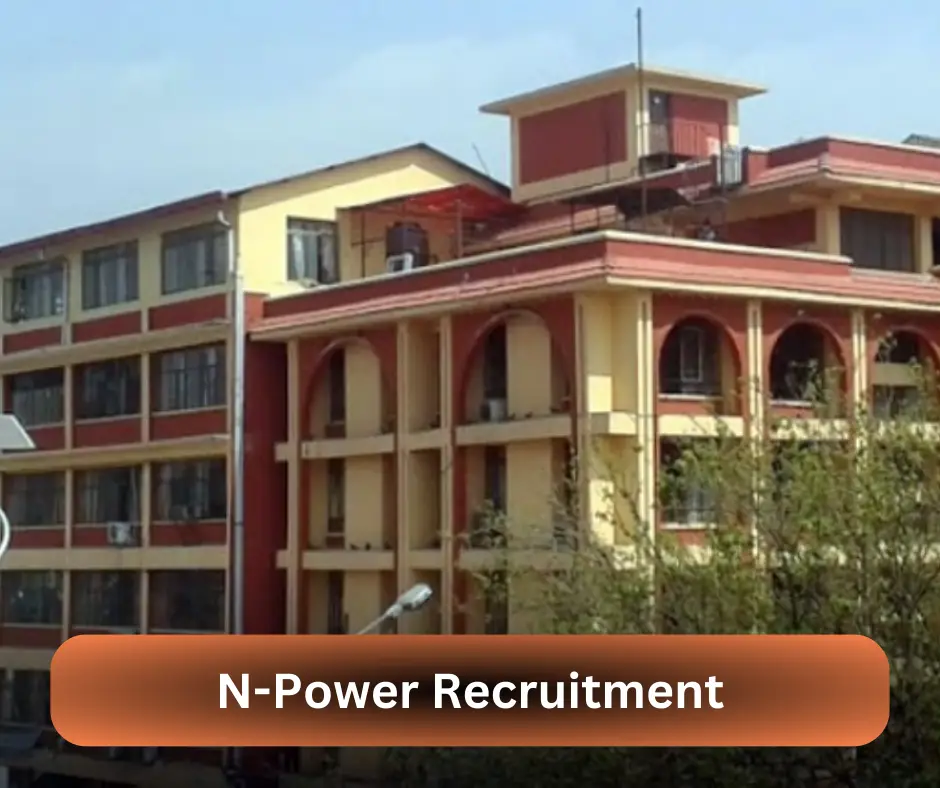 N-Power Recruitment Submit @npower-fmhds-gov-ng.web.app Career Portal