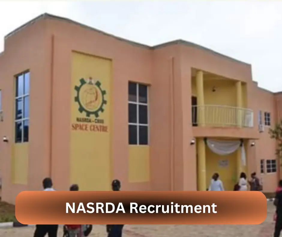 NASRDA Recruitment Submit @nasrda.gov.ng Career Portal