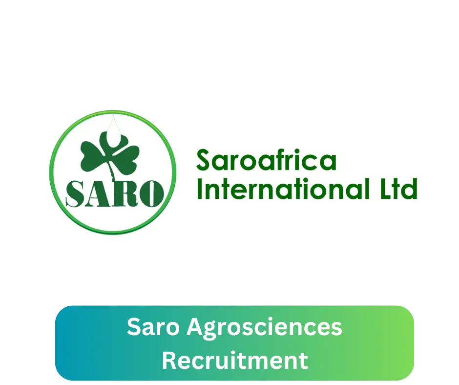 Saro Agrosciences Recruitment 2024 Submit @saroagrosciences.com Career Portal